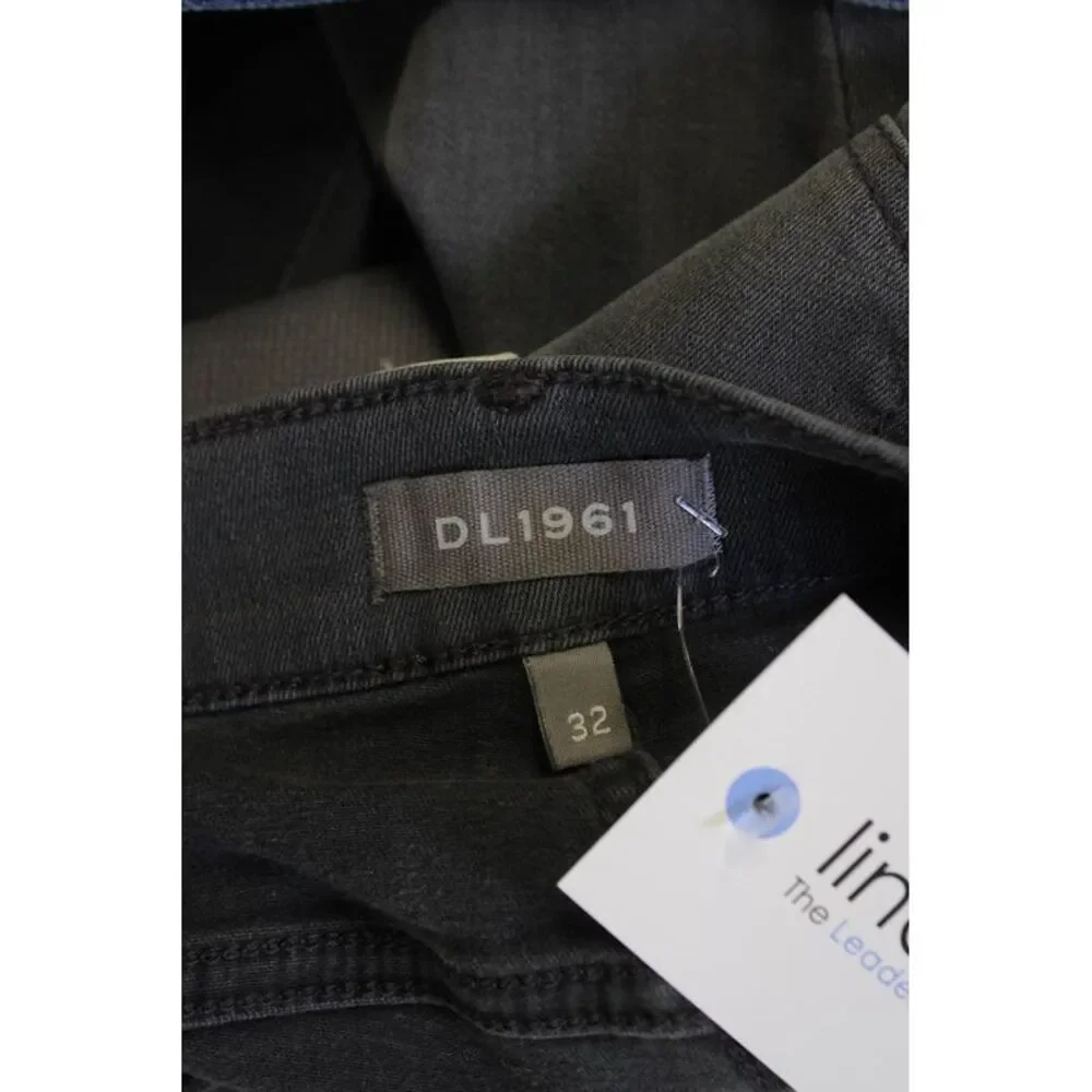 DL1961 Womens Emma Skinny Maternity Instasculpt Jeans - Overcast Size 32